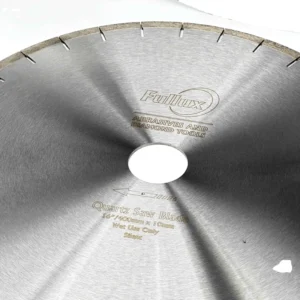 Fullux OEM 350mm 14 Inch Fast Speed Diamond Saw Blade for Quartz Porcelain Cutting with Sharp Cuts for Edge Cutting