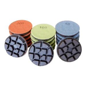 G-6B 80mm 3 Inch Factory Concrete Floor Grinding Disc Marble Granite Terrazzo Abrasive Tools Dry Resin Diamond Polishing