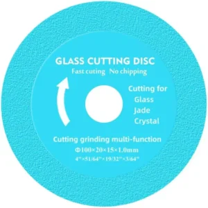 Glass King Brazed Diamond Cutting Blades Grinding Blades Saw Blades 4 Inch Blue Industrial Painting ODM OEM 20mm