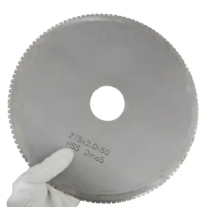 HSS Circular Saw Blade For Industrial Metal Pipe Cutting Wood Leather Serrated Cutting Tool