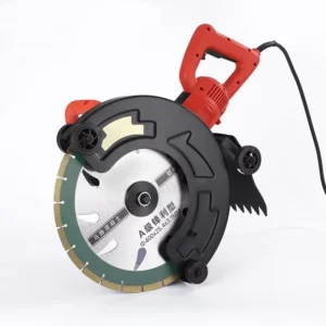 Handheld 3500W Wall Slotting Machine Dustless Concrete Stone Road Cutting Multi-angle Grooving Saw Hydropower Wall Cutting