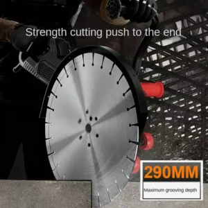 Handheld Concrete Cutter With Wall Saw and Ring Blade Portable Concrete Cutting Machine