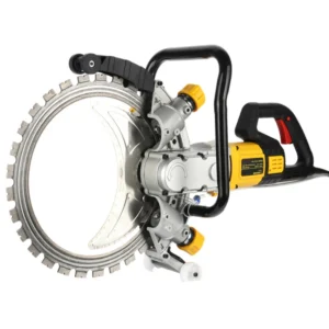 Handheld Concrete Cutter with Wall Saw and Ring Blade Portable Concrete Cutting Machine