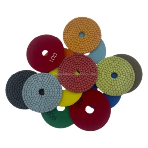 Heavy Cut Wet Stone Marble Polishing Pads Resin Bonded Diamond Polishing Pad for Granite