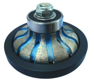 Heavy Duty Floor Scraper 4-Inch Diamond Blade Cup-Shaped Medium Hardness Fine Abrasive Deburring Router Bit