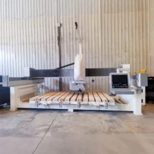 Heavy Duty Industrial Automatic 5 1 Axis Stone Cutting Quartz Stone Slab Bridge Saw Cutting Machine with CNC
