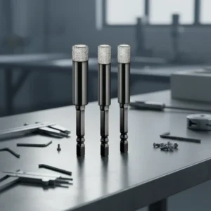 Hexagonal Shank Vacuum Brazed Diamond Dry Drill Bits Hole Saw Set for Ceramic Tile Granite Marble