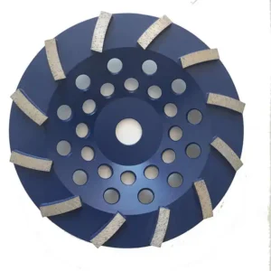 High Durable 4 5 7 Turbo Diamond Cup Grinding Wheel 100mm Abrasive Disc for Marble High Hardness 1.2mm OEM