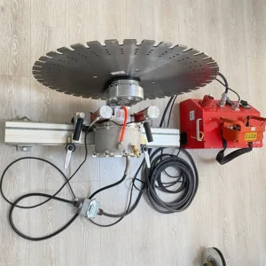 High Frequency Industrial Electric Wall Saw Machine for Concrete and Stone Cutting 220V 380V 1200mm Blade Diameter