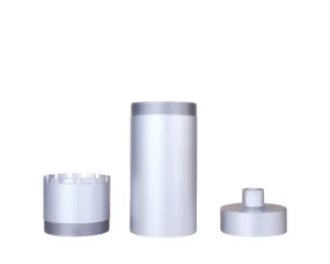 High Frequency Welded Turbo Shape Wet Diamond Core Drill Bit for Masonry Drilling Customizable One Year Warranty