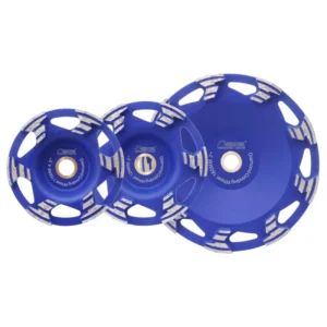 High-Frequency Welded Turbo Z-Segment Diamond Grinding Cup Wheel Cutting Grinding Disc Polishing Floor Concrete Granite Marble