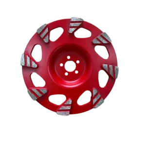 High-Hardness 125mm Diamond Cup Wheel Segment Abrasive Disc for Concrete Grinding