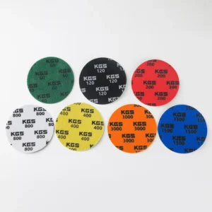 High Performance Dry Resin Bond Disc Stone Angle Grinder Abrasives Pads 4 Inch for Marble