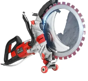 High Power 9000W Granite Stone Cutting Machine 220V Hand held Ring Saw