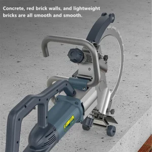 High Power Electric Brushless Motor Cutting Machine Dust Free Wall Cutting Tools with Circular Ring Saw Diamond Cutting Ring Saw