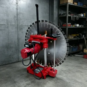 High Precision Electric Wall Saw Concrete Cutting Machine Diamond Blade Vertical Panel Use 25kw 220V 380V Long Service Life