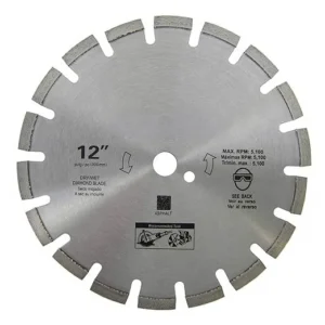 High Quality Industrial Grade Diamond Disc Saw Blade High-Frequency Welded for Efficient Asphalt Green Concrete Stone