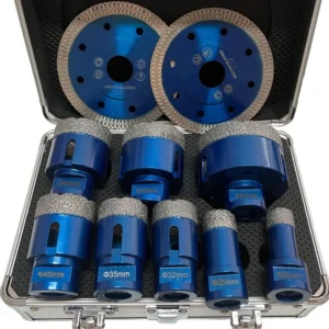 High Quality Vacuum Brazed Diamond Hole Saw Diamond Core Drilling Bits for Porcelain Tile Ceramic Marble
