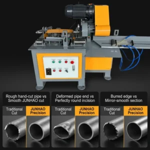 High Speed High Efficiency Heavy Duty Industrial Stainless Steel Round Metal Tube Circular Saw Machine