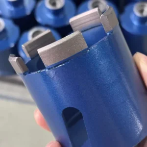 High Speed Steel Welded Diamond Dry Drill Bit Wear Resistant for Masonry Marble 610mm 25 500mm M14 Straight Shank