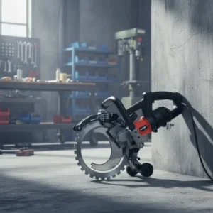 High Torque DC400 Ring Saw with 400mm Diamond Blade and 295mm Cutting Capacity for Large Scale Construction Projects