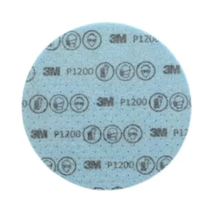 Hookit Flexible Foam Abrasive Disc 33542 P1200 150mm Medium Hardness Polishing Pad For Automotive OEM ODM Orbital Sanding Tool