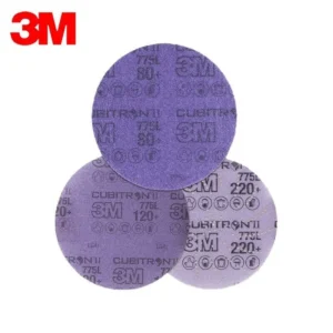 Hookit II 775L 150mm 1mm Medium Ceramic PSG Film Sanding Disc OEM Orbital Sander