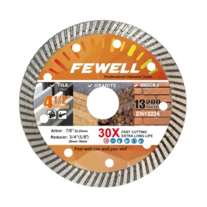 Hot Press 4 1 2inch 115*1.4*10*22.23mm Ceramic Tile Bricks Granite Concrete Marble Cutter Diamond Saw Blade for Industrial