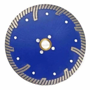 Hot Press 5 Inch 125mm Diamond Turbo Saw Blade Disc with Side Protection Teeth for Granite Marble Stone Cutting Factory Supply