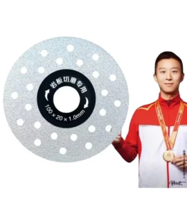 Hot Press Ceramic Diamond Tile Cutting Grinding Wheel Disc Porous Widened Blade Industrial OEM Soliboss FSS-01 Power Tool