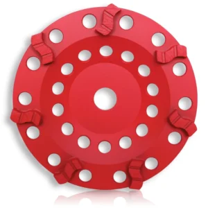 Hot Pressed Sintered Segments Diamond Grinding Cup Wheel Dry or Wet Diamond Grinding Disc for Stone Concrete S ROW GSC 125