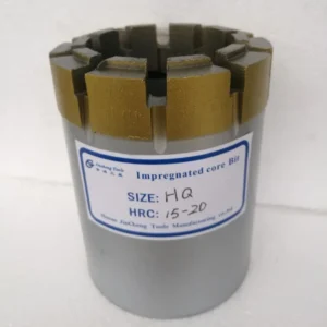 Impregnated Diamond Core Rock Drill Bit for Geological Exploration and Well Drilling