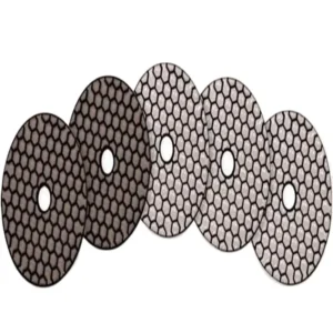 Inch Diamond Stone Dry Polishing Pads with Angle Grinder