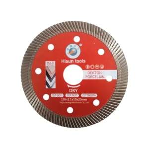 Industrial 105mm Turbo Diamond Saw Blade Disc for Porcelain Tile Marble Cutting Hot Press Angle Grinder Diamond Saw Blade