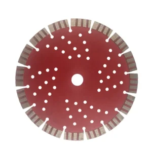 Industrial 230*2.8 1.8*15*16T*22.23mm Cold Press 9inch Sintered Diamond Segmented Turbo Diamond Saw Blade EN13236 Certified For