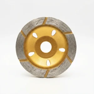 Industrial 3 4” Segmented Diamond Grinding Wheel with Thick Abrasive Blocks Uniform Abrasion Professional Cup Wheel for Stone