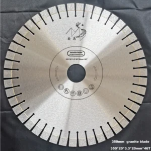 Industrial 350mm 14inch Diamond Saw Blade High Frequency Welded for Granite High Precision Durable OEM Available