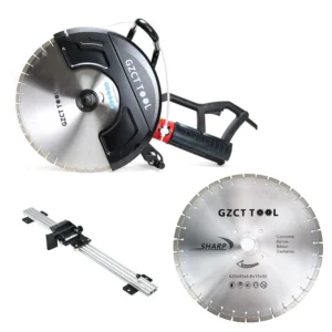 Industrial BDC625 7500W Wall Saw 24 Inch Diamond Cutter 2.4m Track Rail Electric Reinforced Concrete Slicing Machine