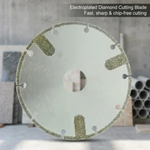 Industrial Diamond Carbide Cutting Saw Blade OEM Customized Sizes Advanced Electroplating Technology for Steel