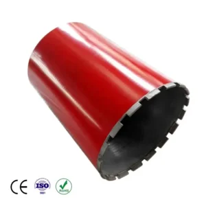 Industrial Diamond Core Bit 114 152mm with Optimized Segment Height for Efficient Chip Removal in Deep Borehole Applications