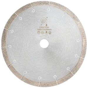 Industrial Diamond Saw Blades for Cutting Rock Slabs Ceramics Porcelain 7.5 Inch 190 mm Hot Pressed Round Diamond Discs