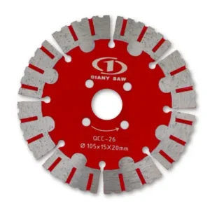 Industrial Diamond Slotting Blades 200mm Diameter 14 TPI CrN Coating Multipurpose Concrete Granite Marble Cutting Saw Blades