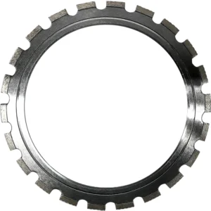 Industrial Grade Diamond Laser Welded Ti Coated 14 Inch Diameter Ring Saw Blade For Reinforced Concrete Brick Cutting OEM