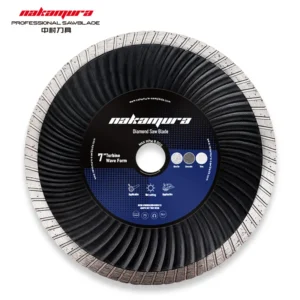Industrial Grade Granite Concrete Diamond Sintered Saw Blade Hot Press OEM Customizable 125mm