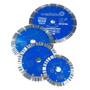 Industrial Grade Segment Diamond Saw Blade For Granite Stone and Concrete Cutting Customized OEM Support