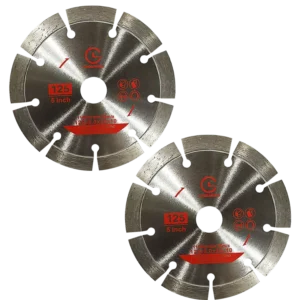 Industrial Grade Sharp 125mm 5Inch Segmented Diamond Saw Blade for Granite Brick Stone Cutting