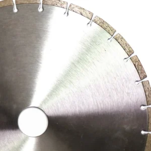 Industrial Hot Pressed Diamond Saw Blade Ti Coated 12 Diameter 25.4mm Arbor Dry/Wet Cutting for Concrete Granite Brick Stone