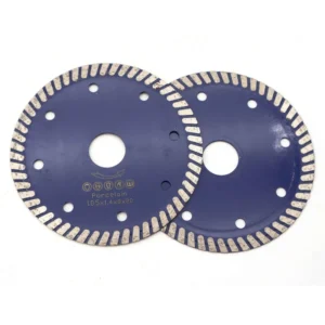 Industrial OEM 105mm Hot Press Turbo Diamond Saw Blade Disc with Wave Body for Cutting Granite Marble Stone Ceramic and Tile