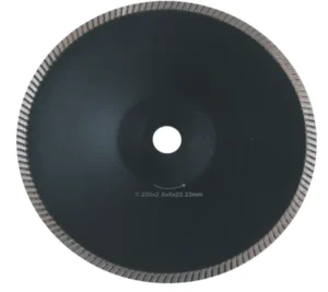 Industrial OEM 6 Inch Turbo Diamond Saw Blade with Nitride Finish and Hot Press Process for Granite Cutting