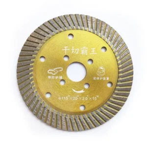Industrial OEM Diamond Corrugated Saw Blade for Stone Cutting Marble Granite